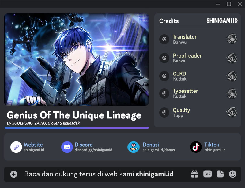 Genius of the Unique Lineage Chapter 50 page 0