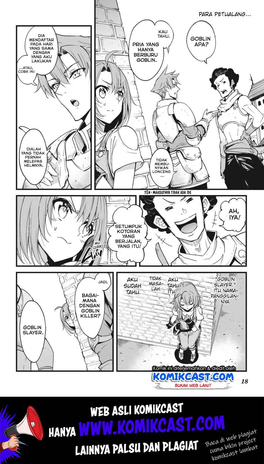 Goblin Slayer Side Story: Year One Chapter 32 page 18