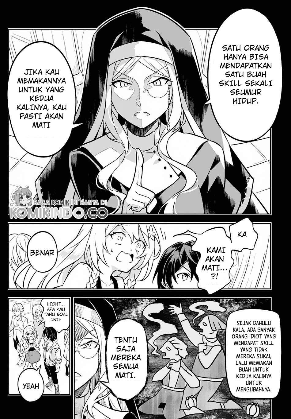Hazure Sukiru “konomi Masuta” Sukiru No Mi (tabetara Shinu) O Mugen Ni Tabe Rareru Yo Ni Natta Kudan Chapter 1.1 page 9