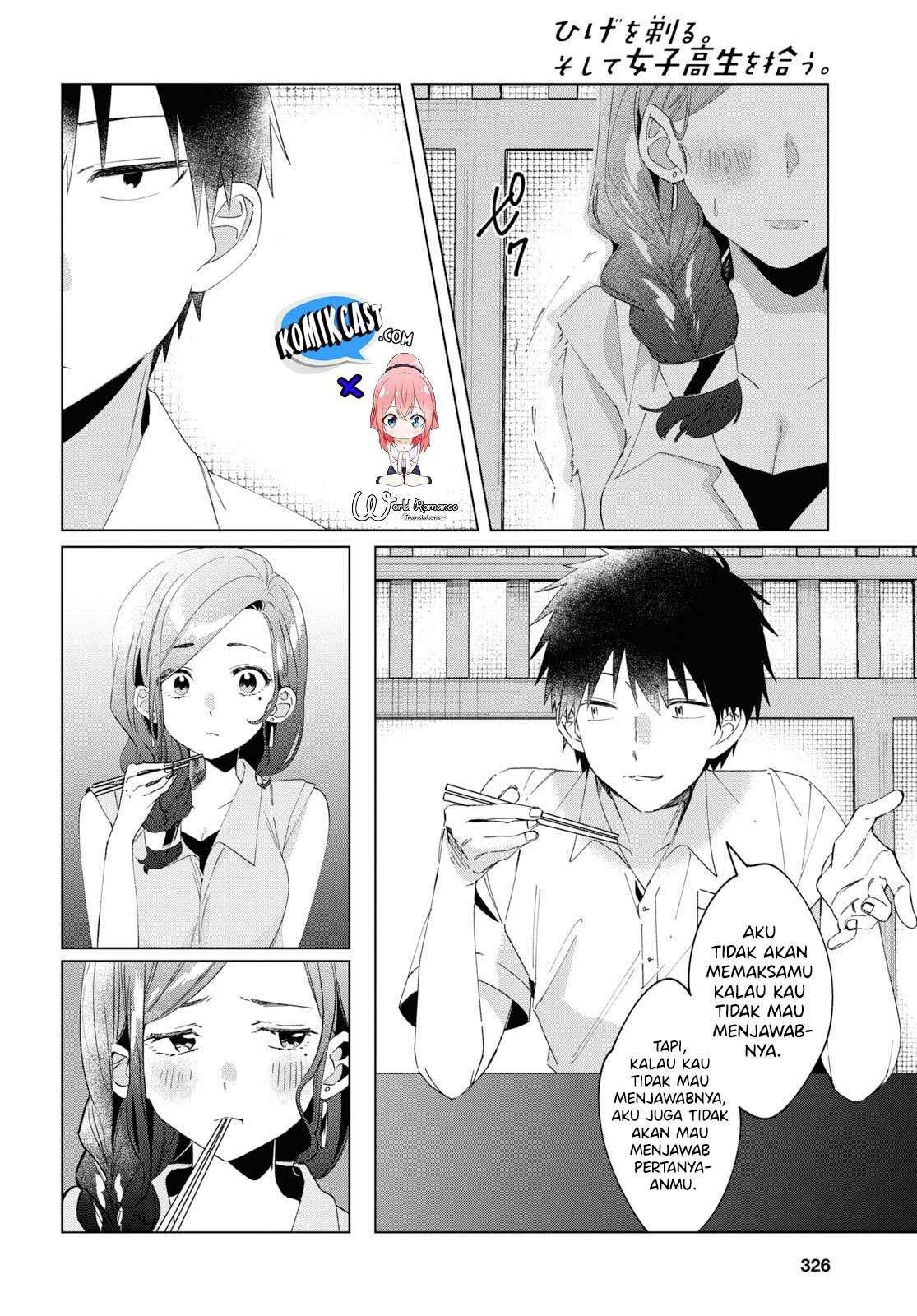 Hige Wo Soru. Soshite Joshikosei Wo Hirou. Chapter 14 page 3