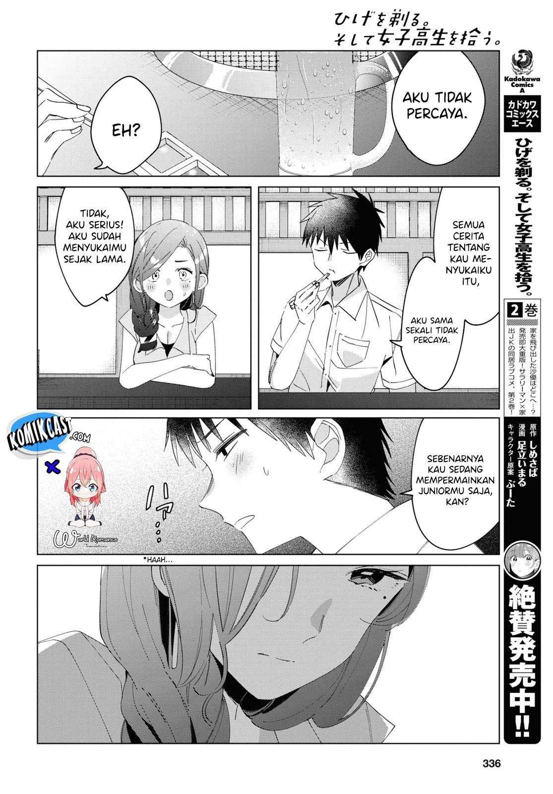 Hige Wo Soru. Soshite Joshikosei Wo Hirou. Chapter 14 page 13