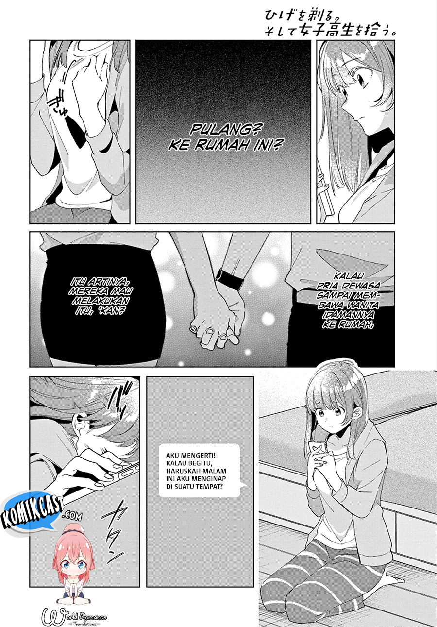 Hige Wo Soru. Soshite Joshikosei Wo Hirou. Chapter 15 page 8