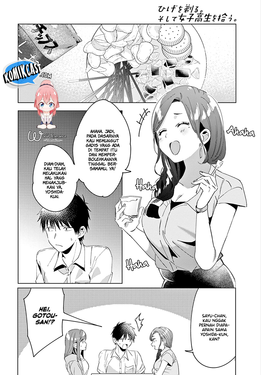 Hige Wo Soru. Soshite Joshikosei Wo Hirou. Chapter 15 page 20