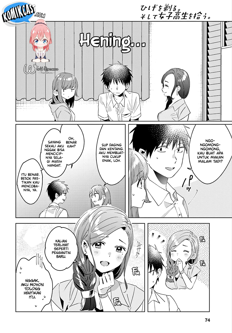 Hige Wo Soru. Soshite Joshikosei Wo Hirou. Chapter 15 page 24