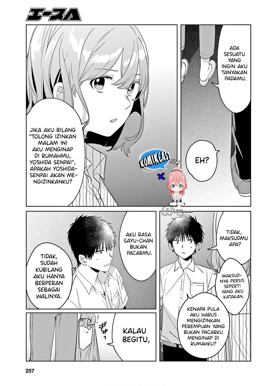 Hige Wo Soru. Soshite Joshikosei Wo Hirou. Chapter 17 page 9