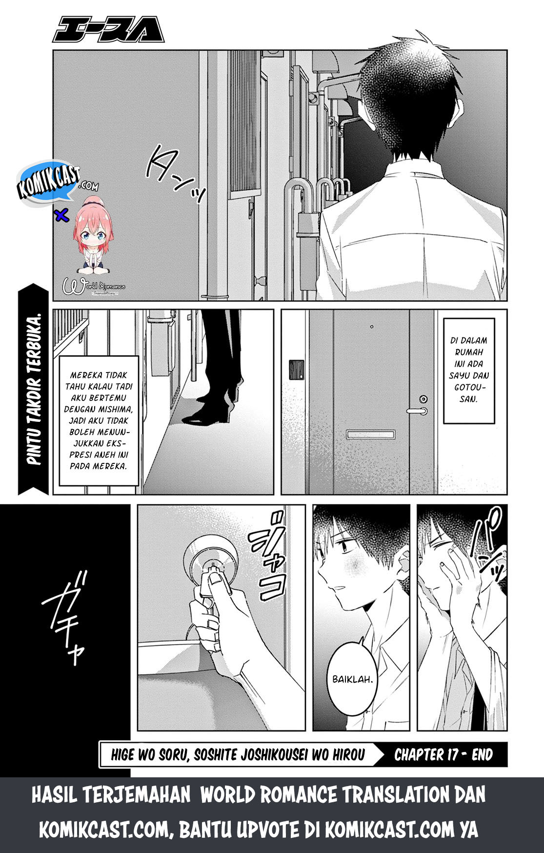 Hige Wo Soru. Soshite Joshikosei Wo Hirou. Chapter 17 page 36
