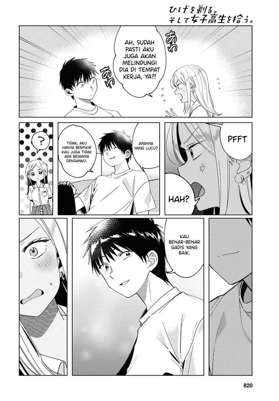 Hige Wo Soru. Soshite Joshikosei Wo Hirou. Chapter 19 page 17