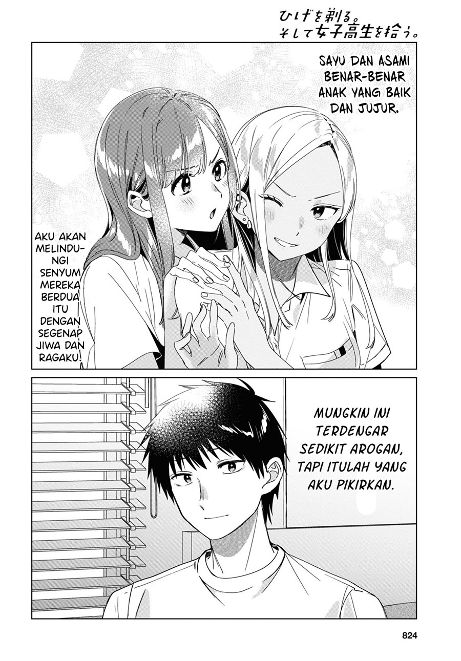 Hige Wo Soru. Soshite Joshikosei Wo Hirou. Chapter 19 page 21