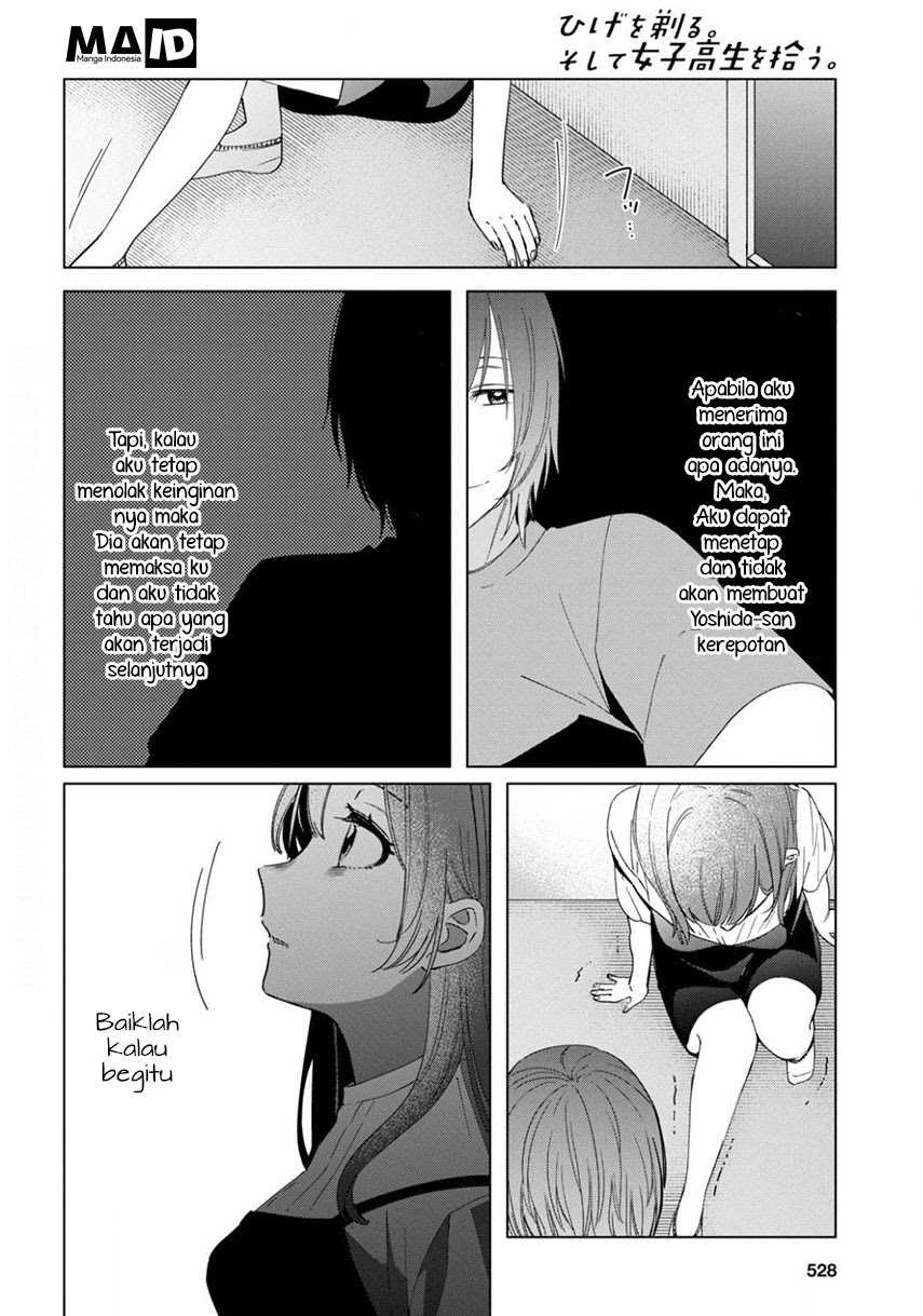 Hige Wo Soru. Soshite Joshikosei Wo Hirou. Chapter 21 page 23