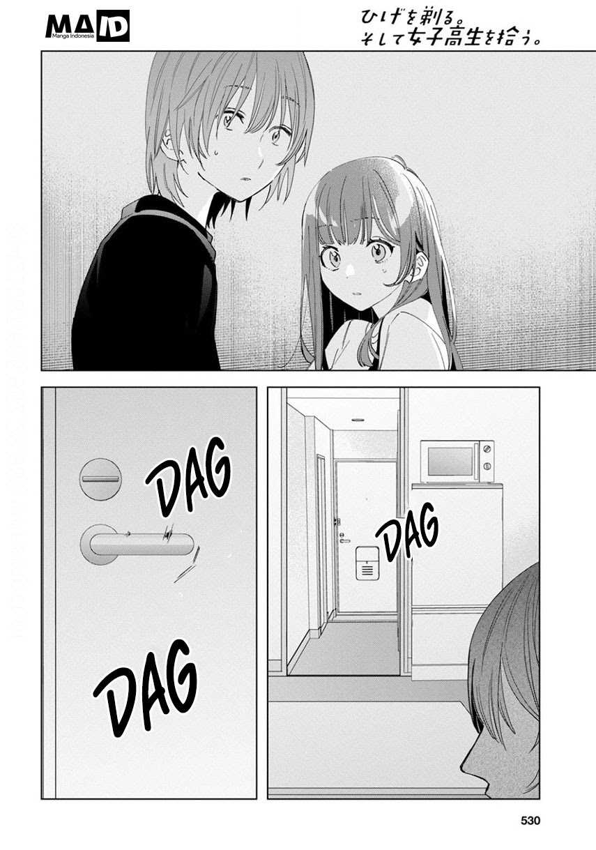 Hige Wo Soru. Soshite Joshikosei Wo Hirou. Chapter 21 page 25