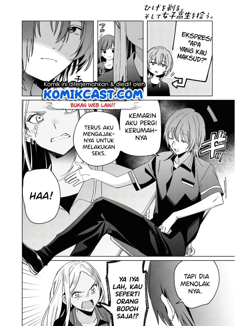 Hige Wo Soru. Soshite Joshikosei Wo Hirou. Chapter 24 page 5