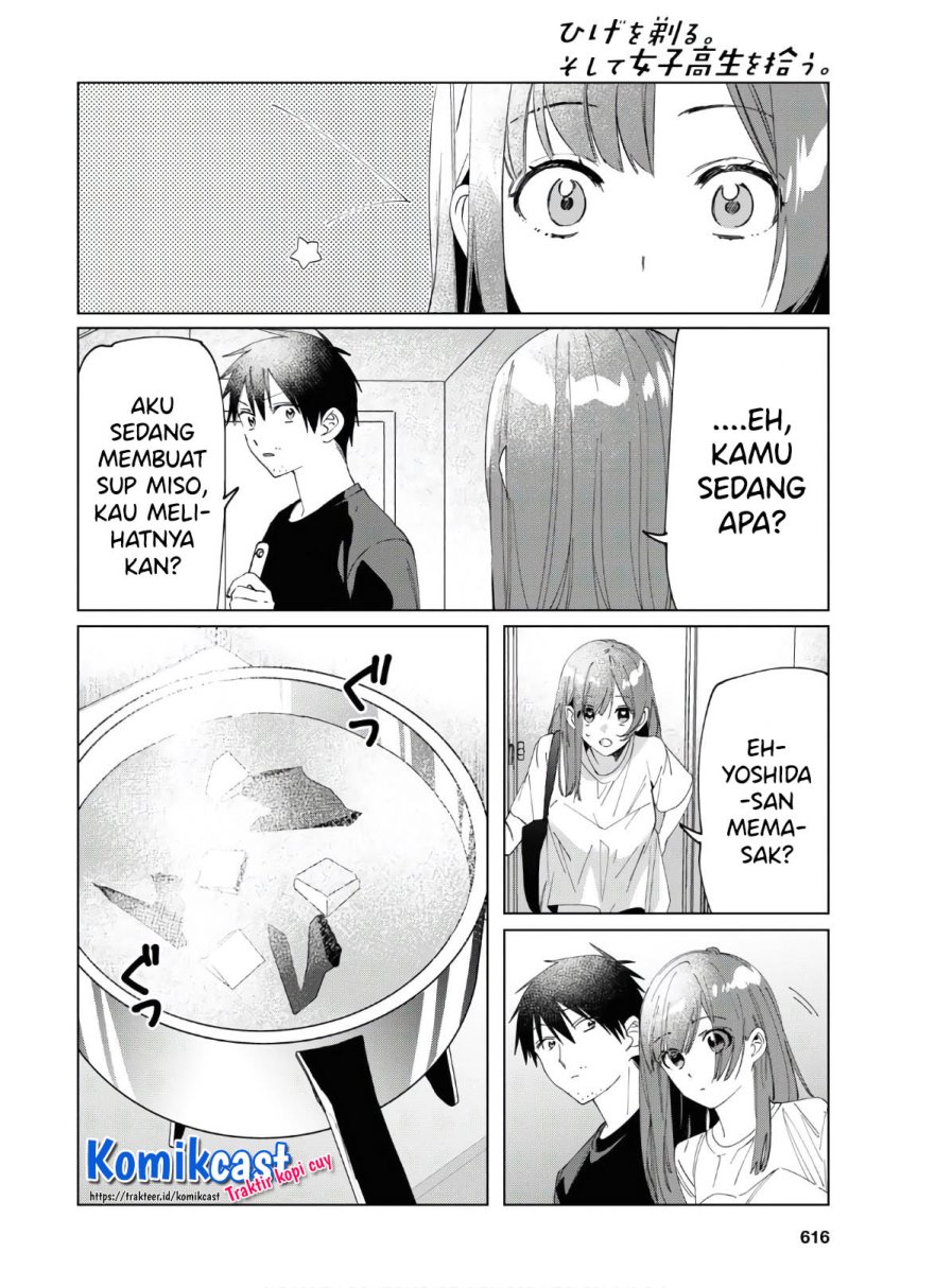 Hige Wo Soru. Soshite Joshikosei Wo Hirou. Chapter 25 page 3