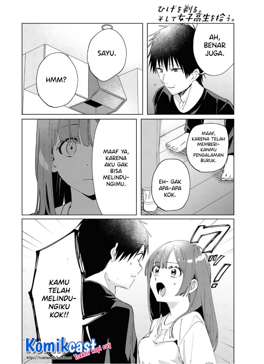 Hige Wo Soru. Soshite Joshikosei Wo Hirou. Chapter 25 page 7