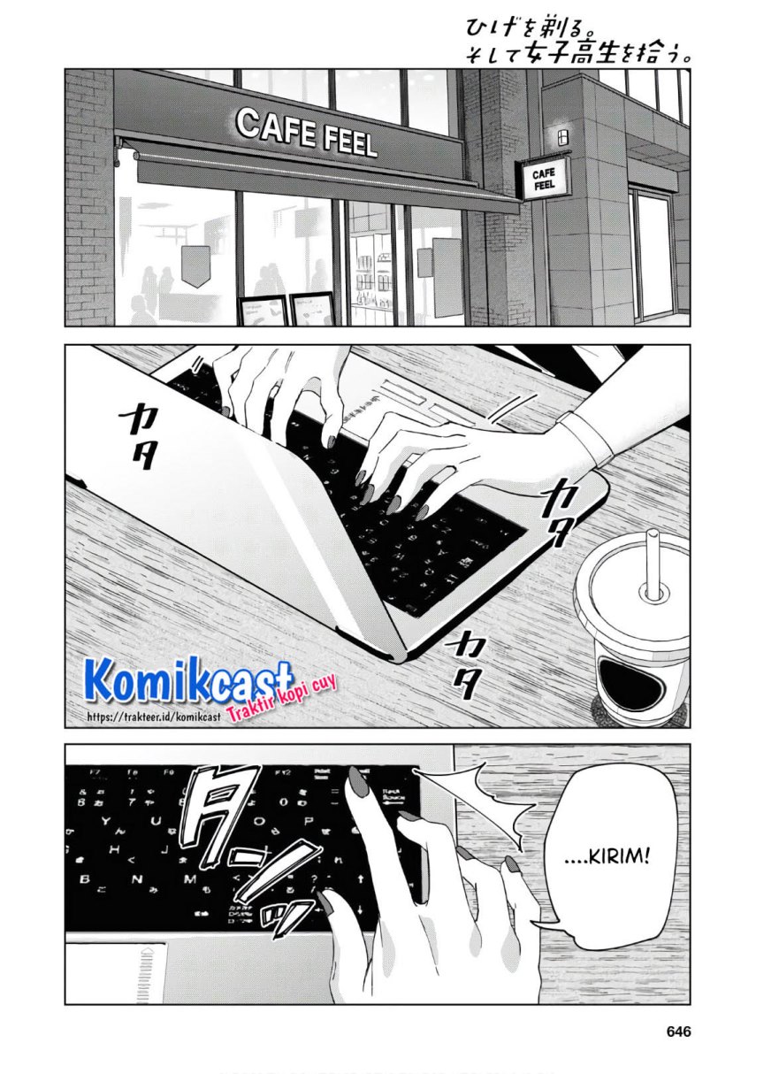 Hige Wo Soru. Soshite Joshikosei Wo Hirou. Chapter 25 page 32