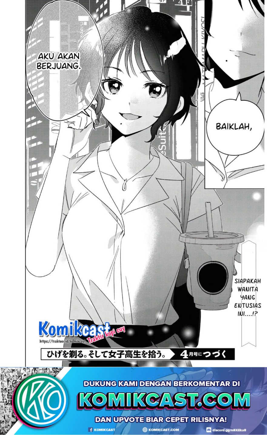 Hige Wo Soru. Soshite Joshikosei Wo Hirou. Chapter 25 page 34