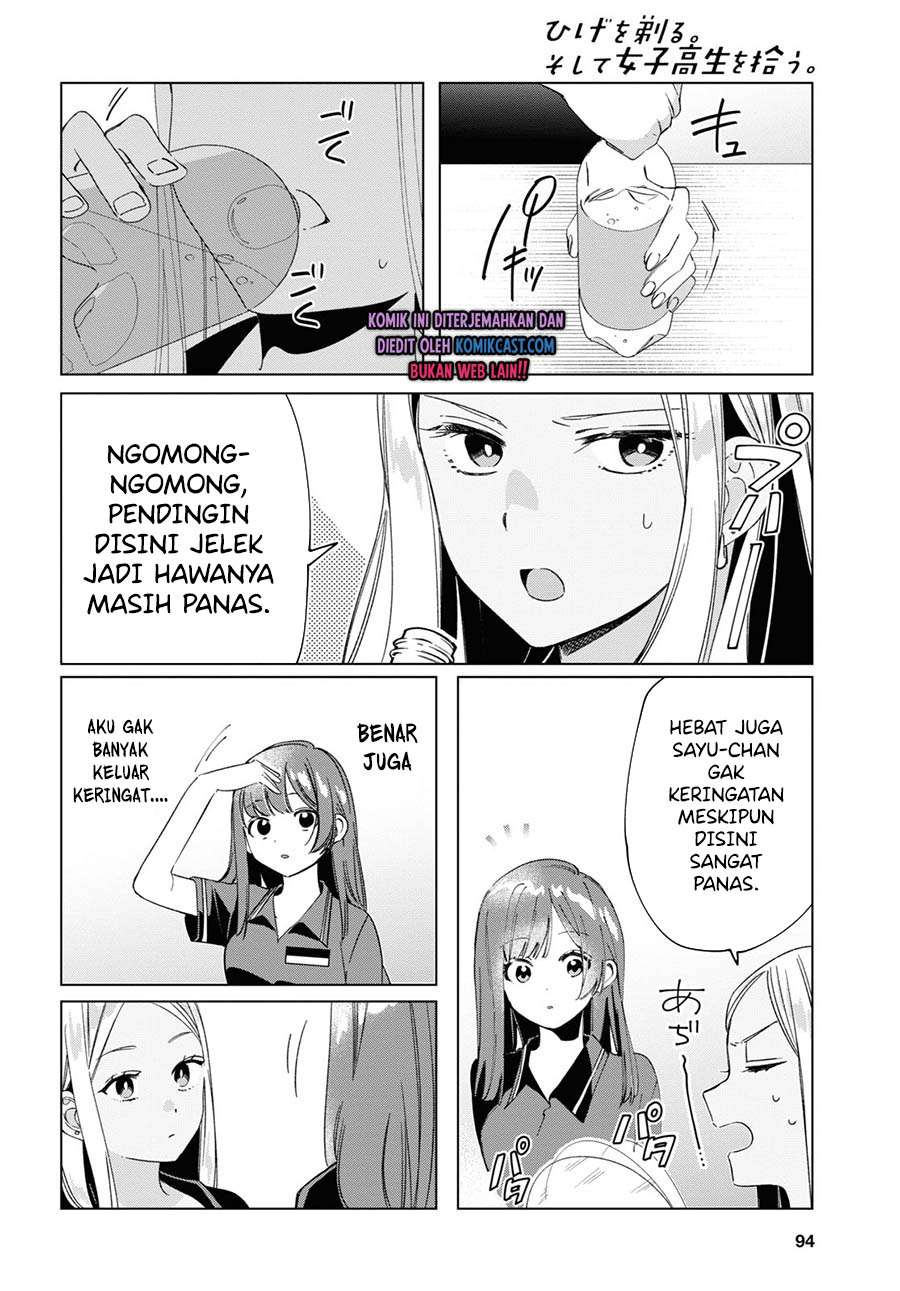 Hige Wo Soru. Soshite Joshikosei Wo Hirou. Chapter 27 page 9