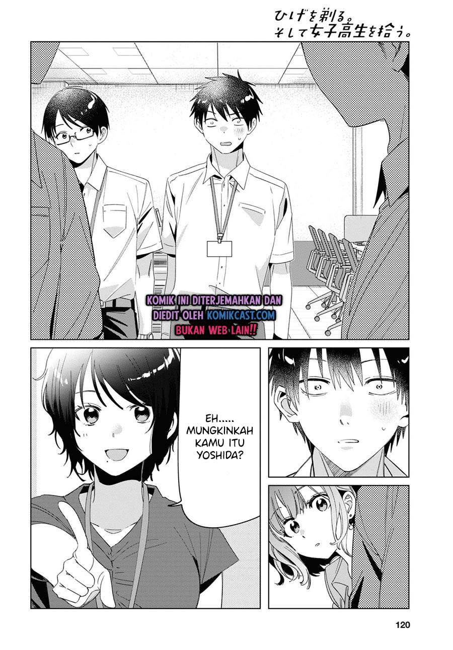 Hige Wo Soru. Soshite Joshikosei Wo Hirou. Chapter 27 page 35
