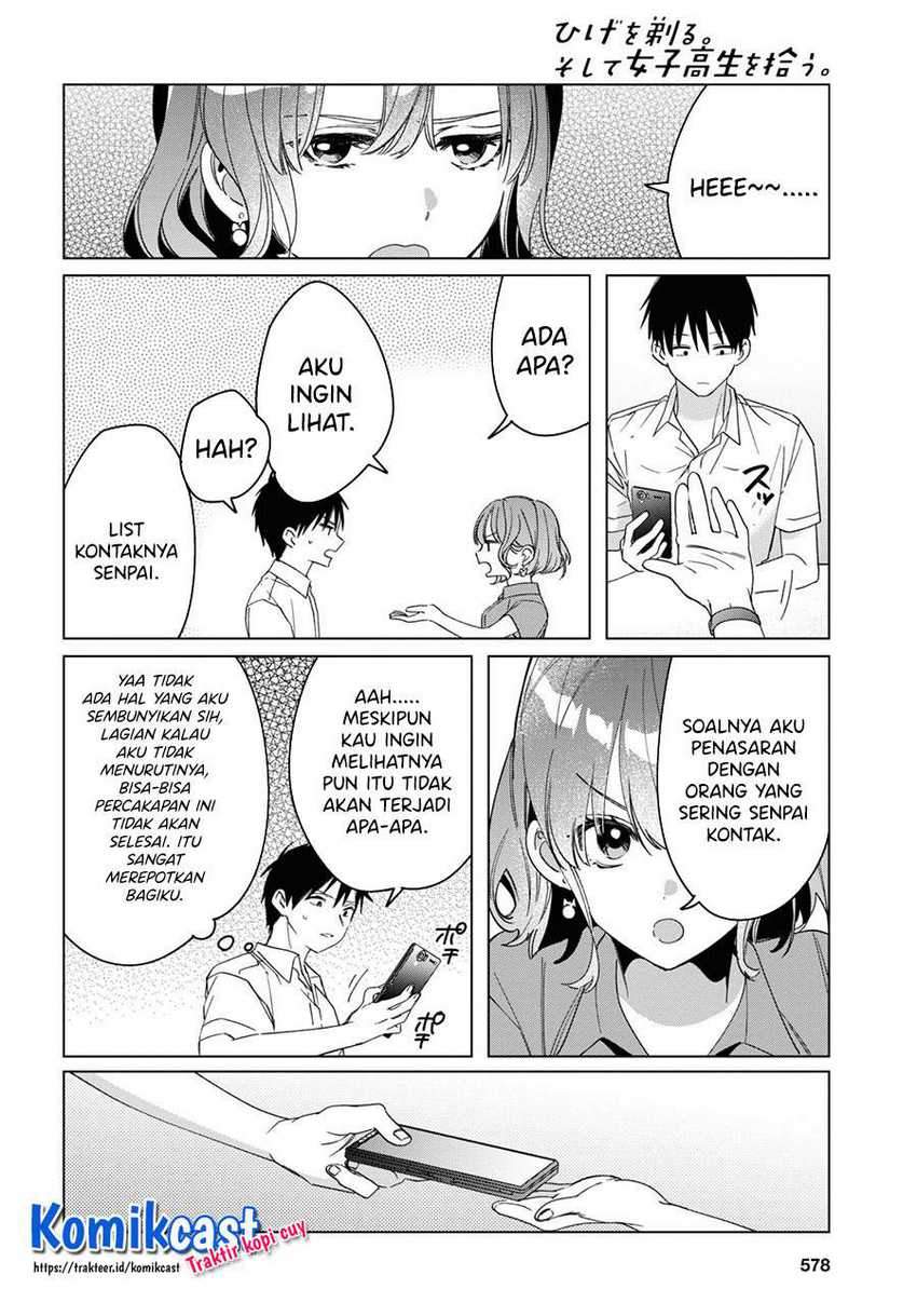 Hige Wo Soru. Soshite Joshikosei Wo Hirou. Chapter 33 page 4