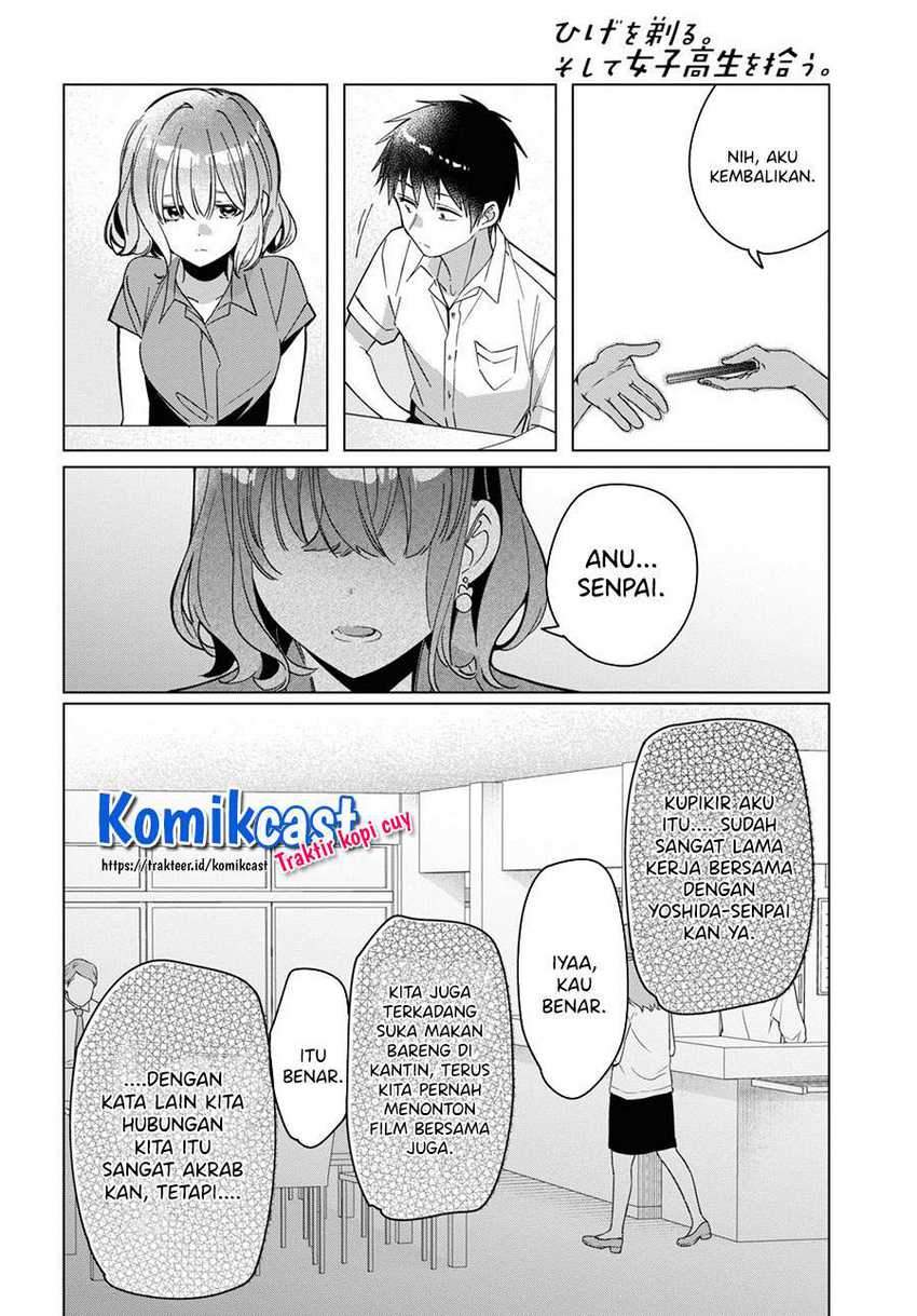 Hige Wo Soru. Soshite Joshikosei Wo Hirou. Chapter 33 page 8