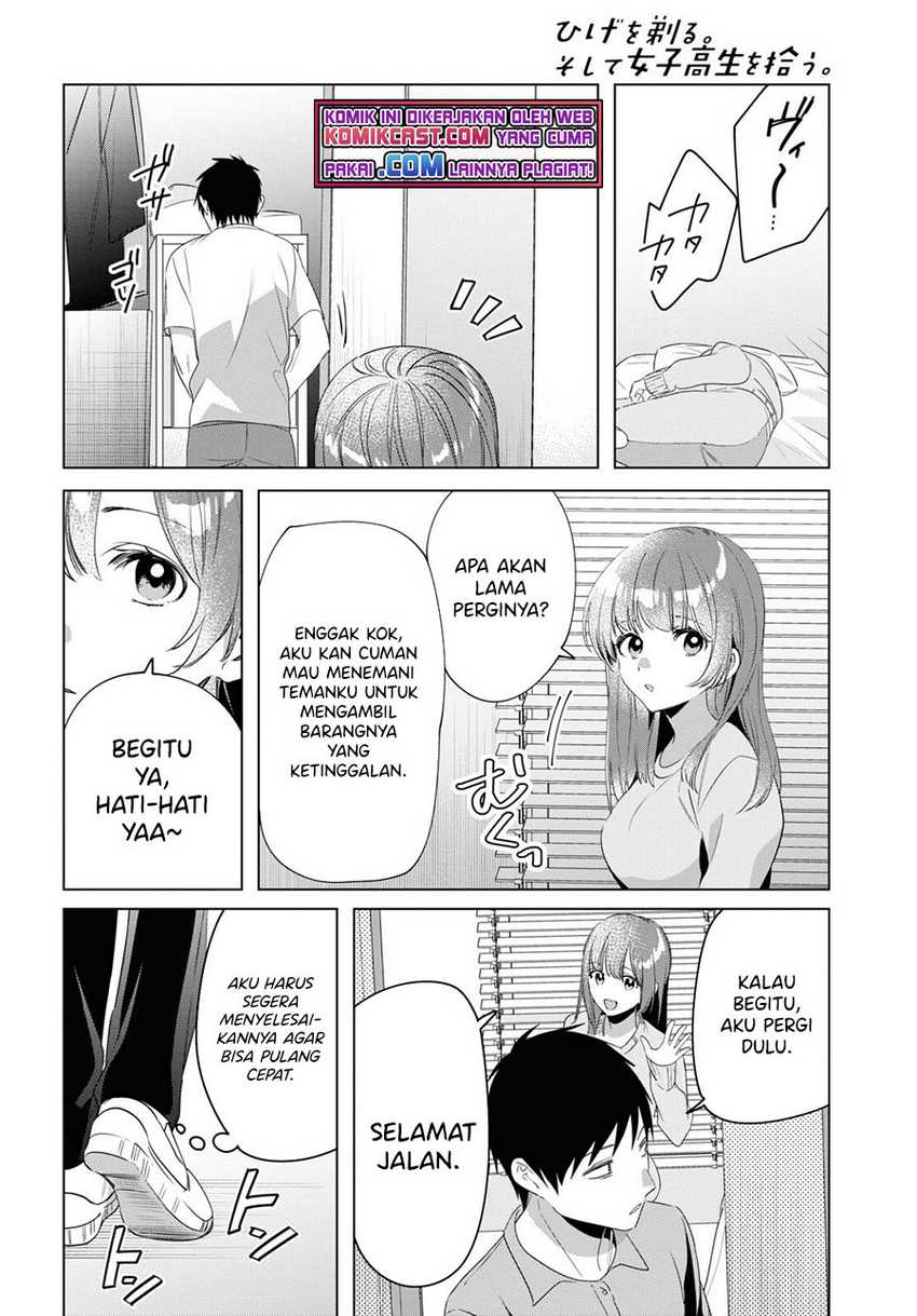 Hige Wo Soru. Soshite Joshikosei Wo Hirou. Chapter 36 page 9