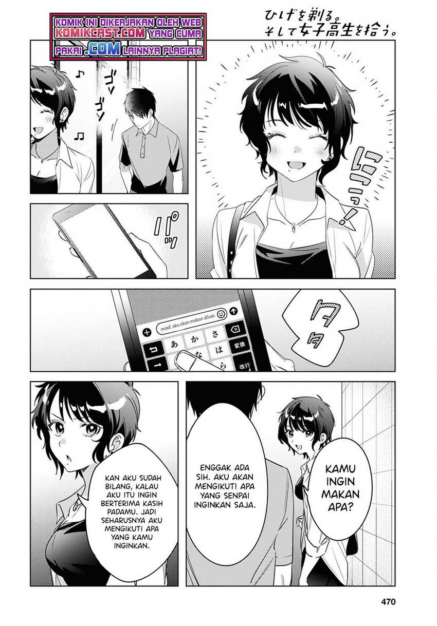 Hige Wo Soru. Soshite Joshikosei Wo Hirou. Chapter 36 page 23