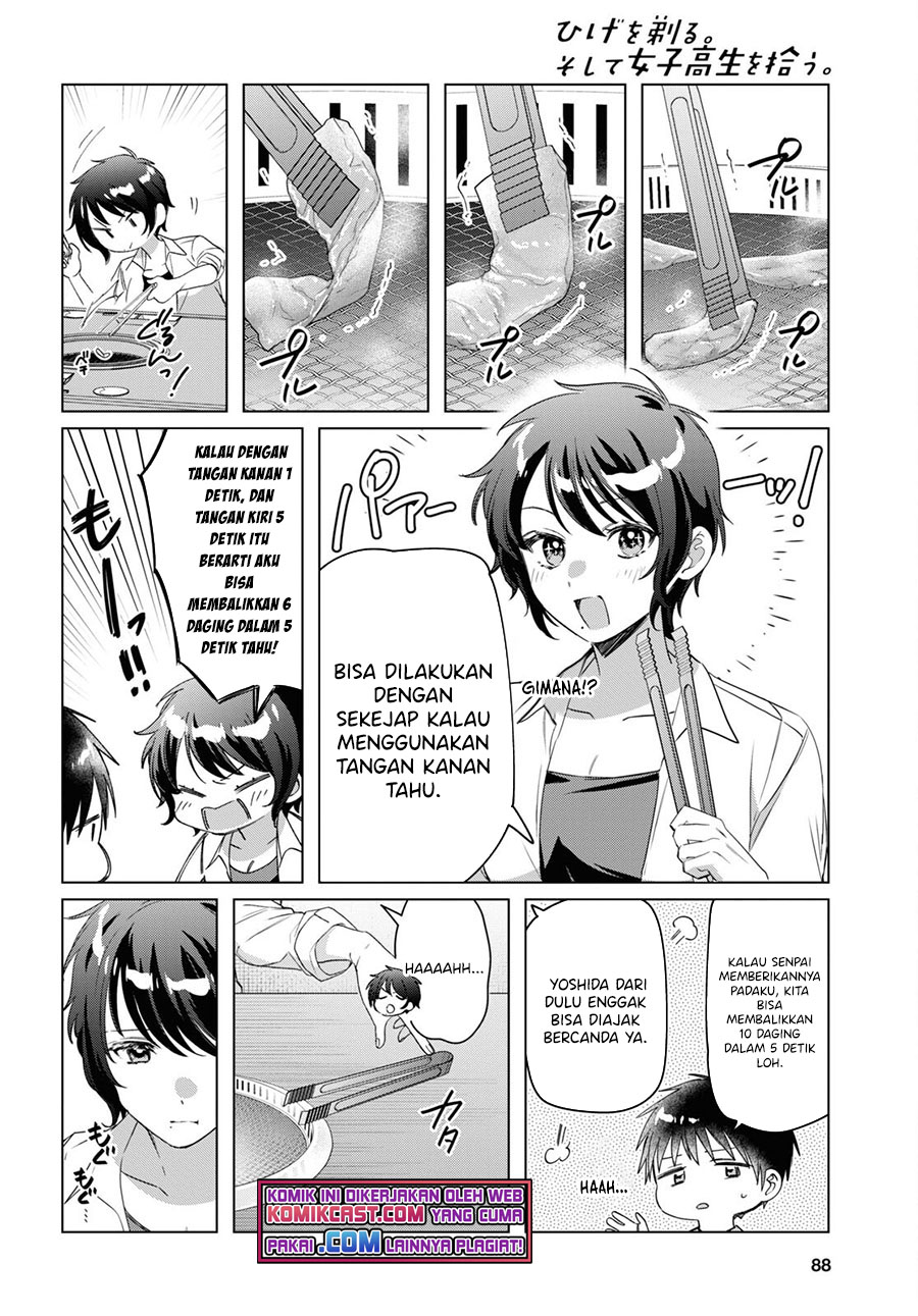 Hige Wo Soru. Soshite Joshikosei Wo Hirou. Chapter 37 page 4