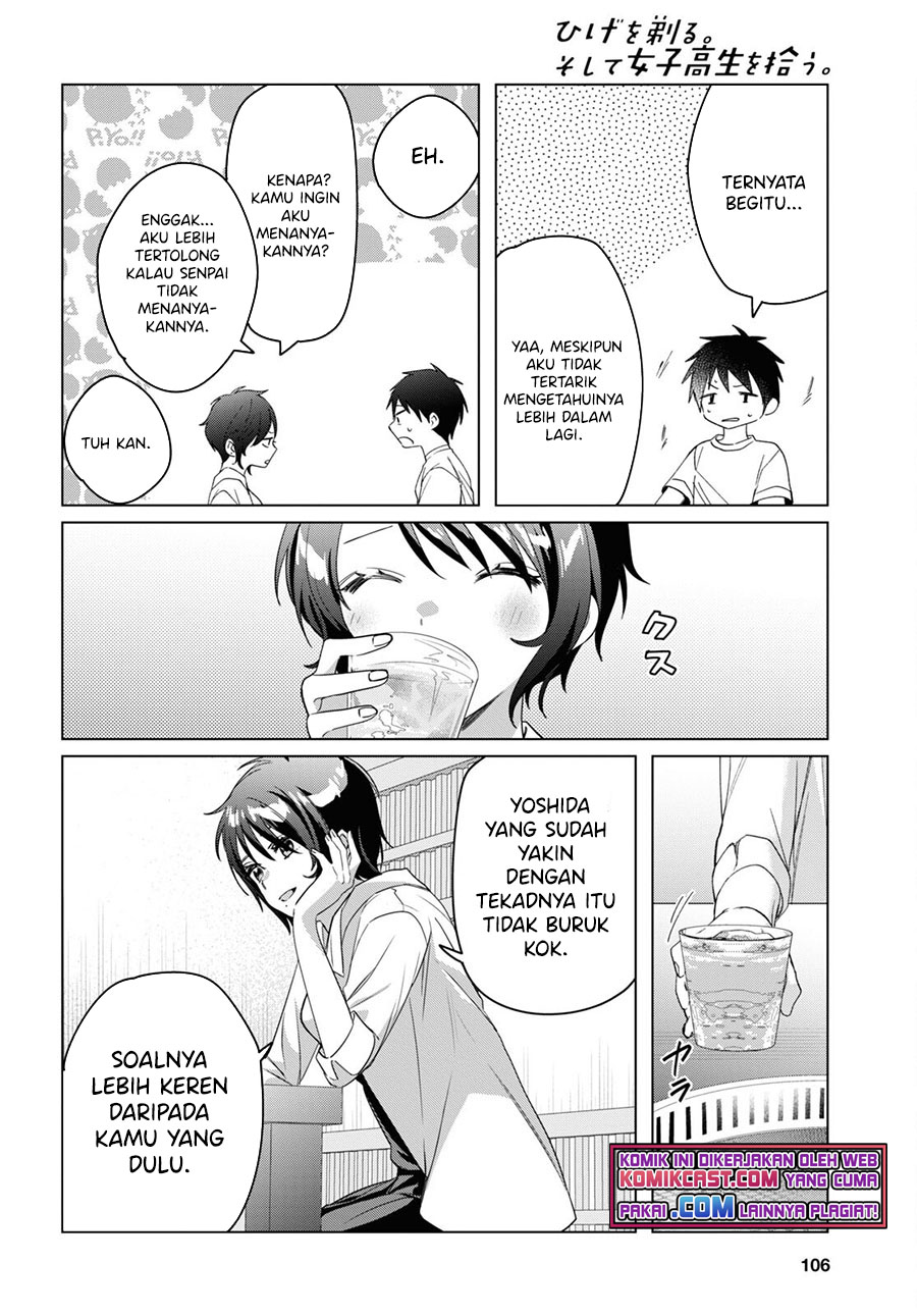 Hige Wo Soru. Soshite Joshikosei Wo Hirou. Chapter 37 page 22