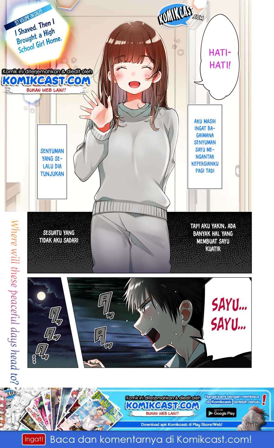 Hige Wo Soru. Soshite Joshikosei Wo Hirou. Chapter 7 page 1