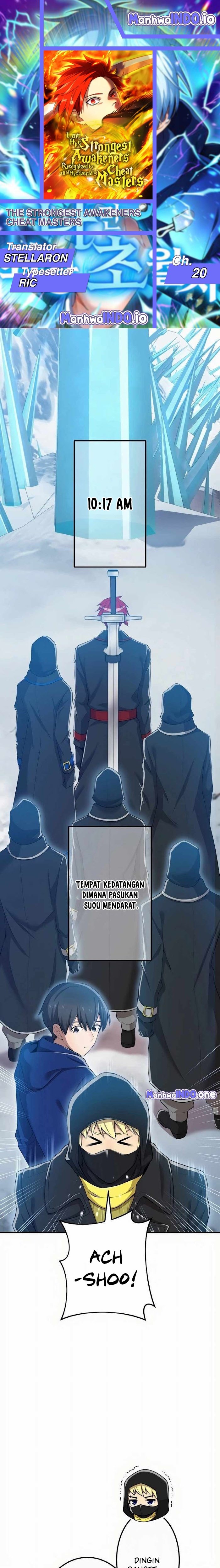 I Am the Strongest Awakeners, Recognized by All of the World’s Cheat Masters Chapter 20 page 0