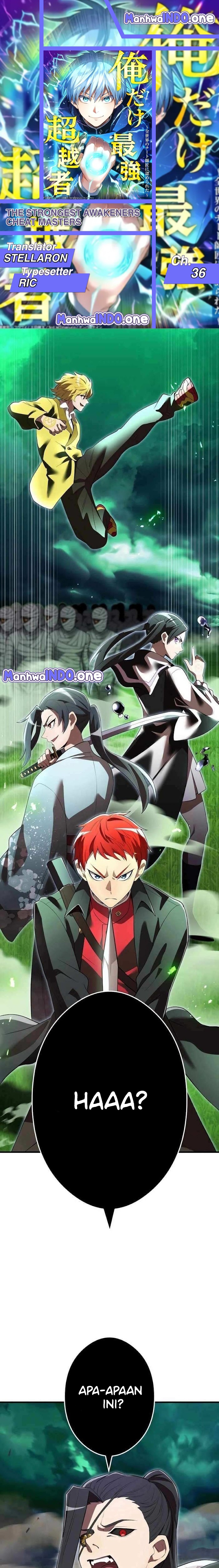 I Am the Strongest Awakeners, Recognized by All of the World’s Cheat Masters Chapter 36 page 0