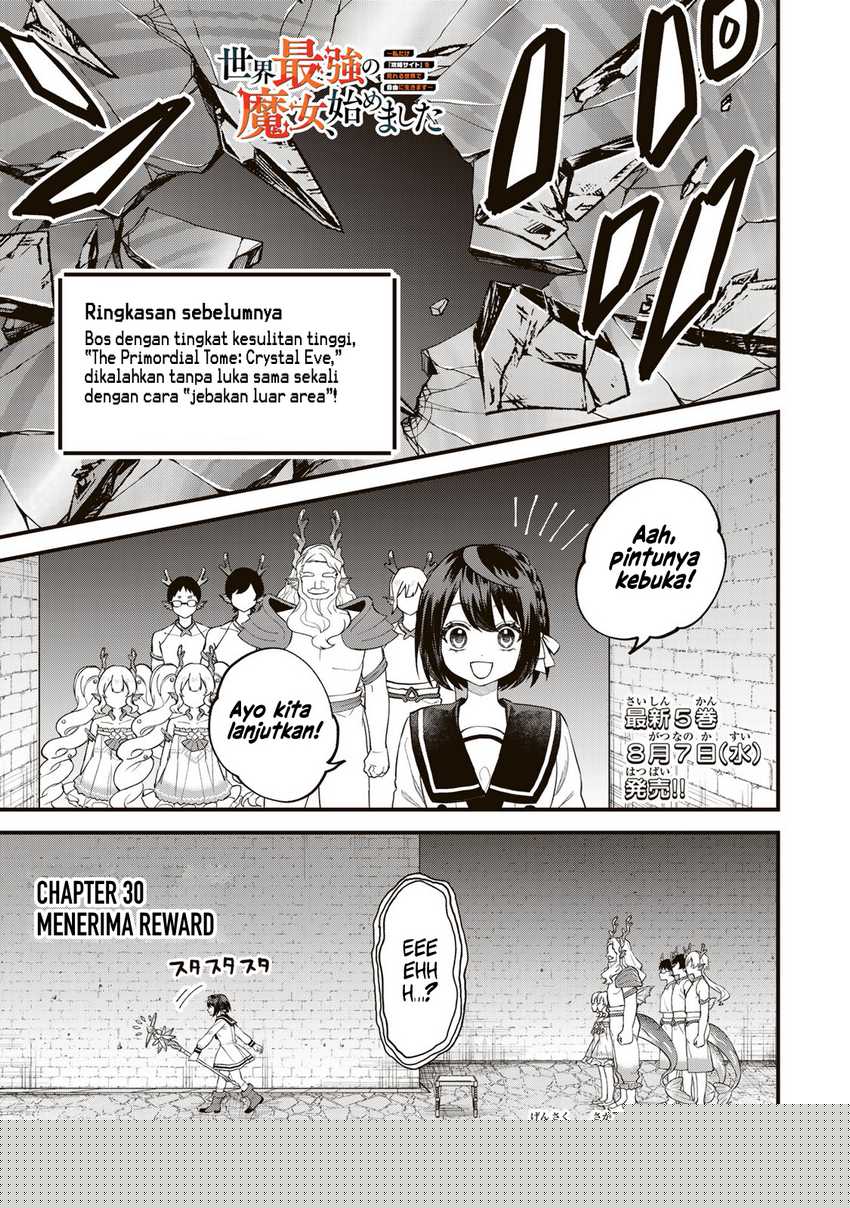 I Became the World’s Strongest Witch, ~I Will Live Freely in a World Where Only I Can Access the “Guide Site”~ Chapter 30 page 1