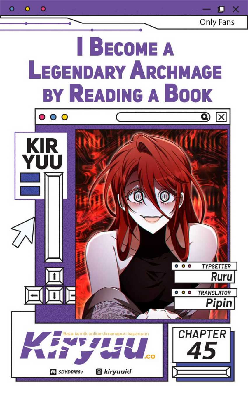 I Become a Legendary ArchMage by Reading a Book Chapter 45 page 0