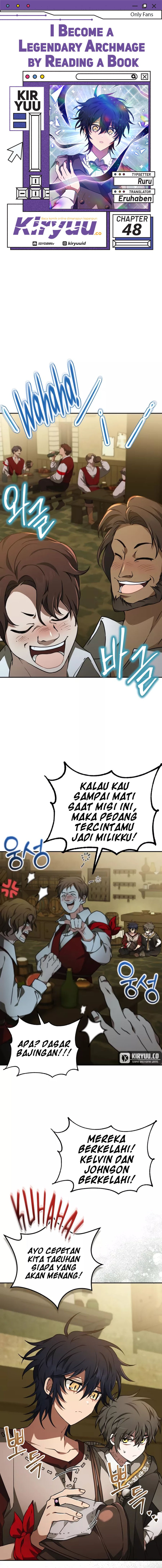 I Become a Legendary ArchMage by Reading a Book Chapter 48 page 0
