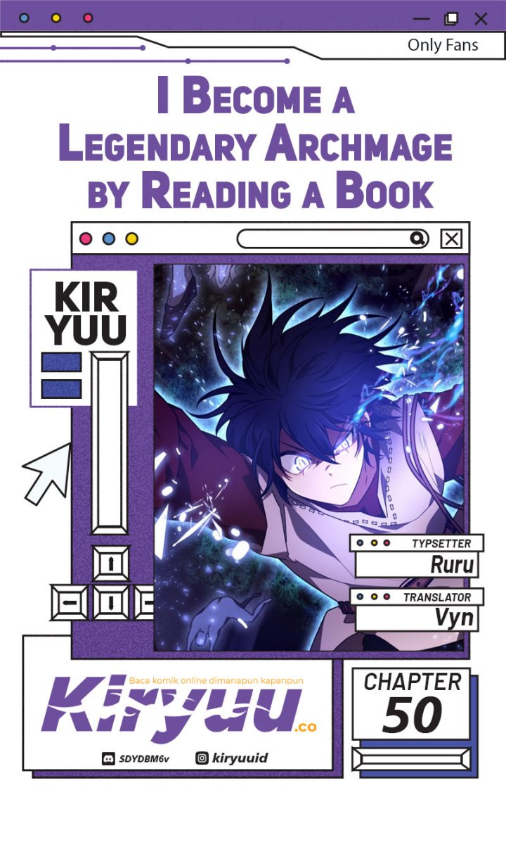 I Become a Legendary ArchMage by Reading a Book Chapter 50 page 0