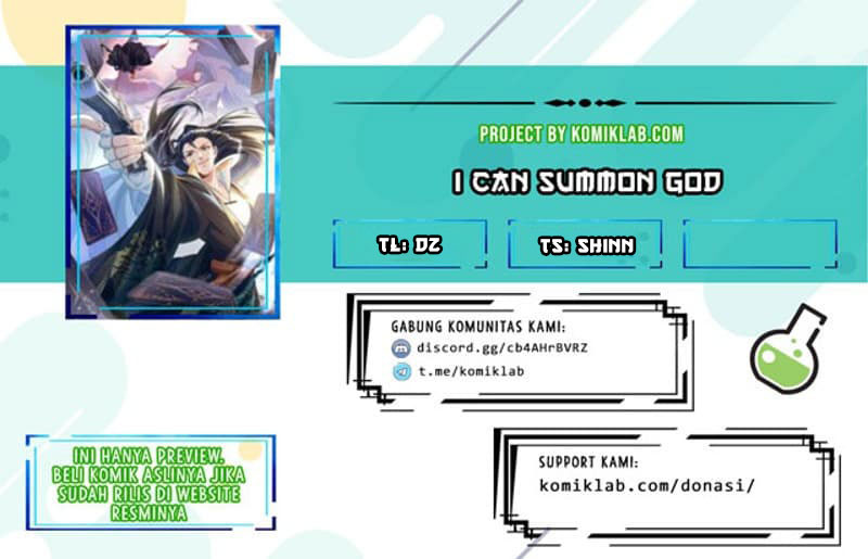 I Can Summon God Chapter 2 page 0