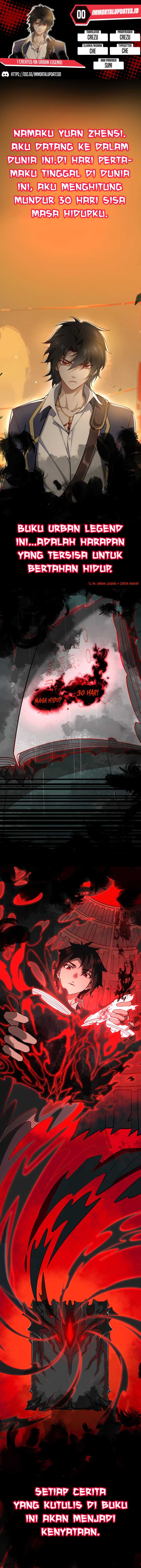 I Created an Urban Legend! Chapter .1 Prolog page 0