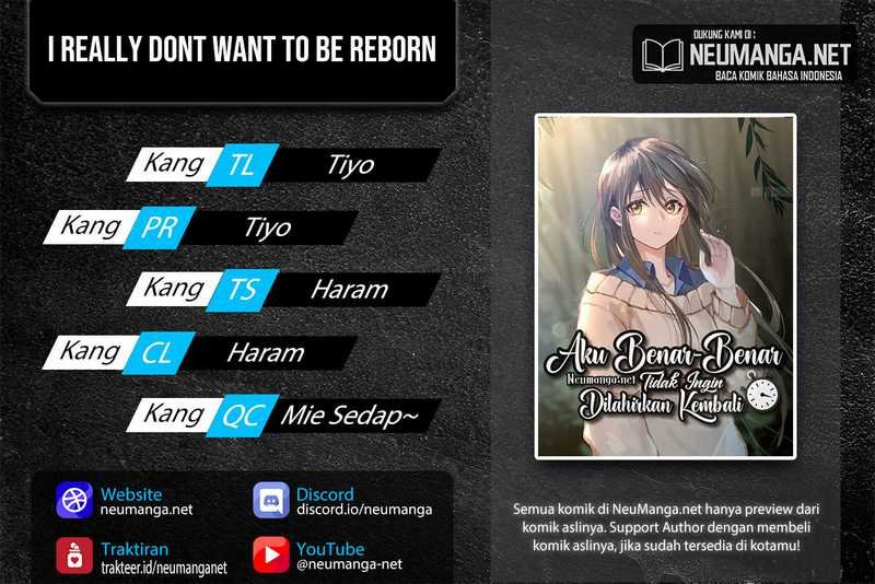 I Really Don’t Want to Be Reborn Chapter 35 page 0