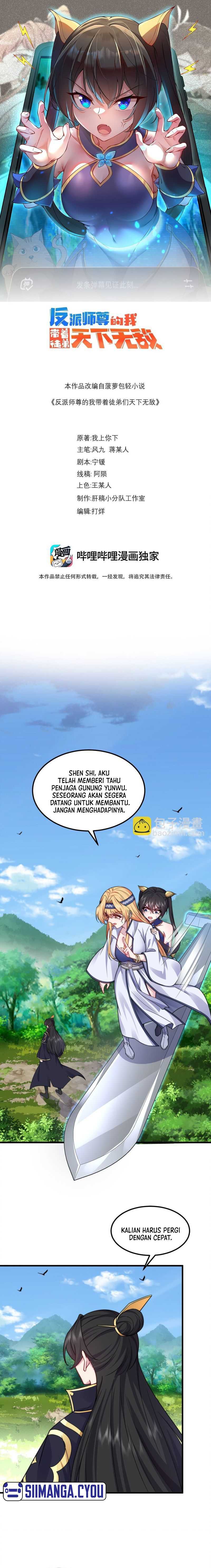 I, The Invincible Villain Master With My Apprentices Chapter 102 page 1