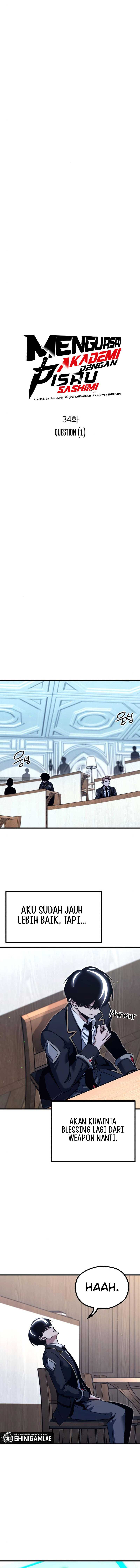 I Took over The Academy With a Single Sashimi Knife Chapter 34 page 3