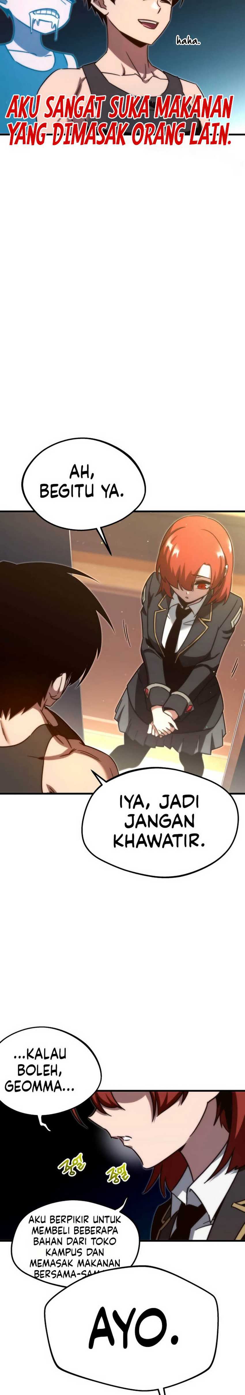 I Took over The Academy With a Single Sashimi Knife Chapter 5 bahasa Indonesia page 17