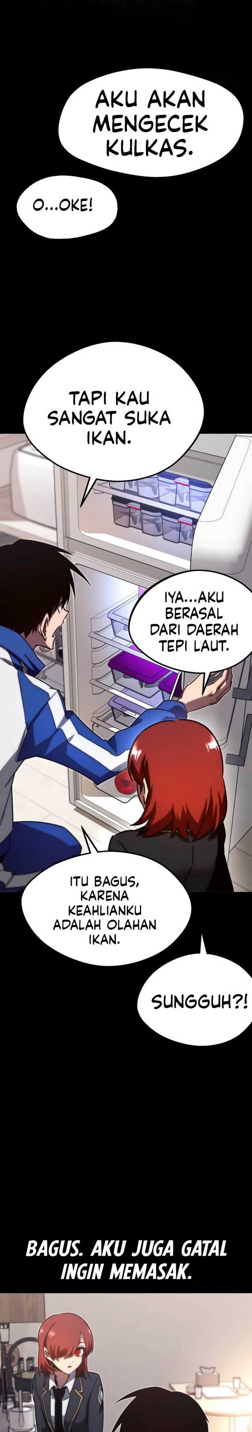 I Took over The Academy With a Single Sashimi Knife Chapter 5 bahasa Indonesia page 21