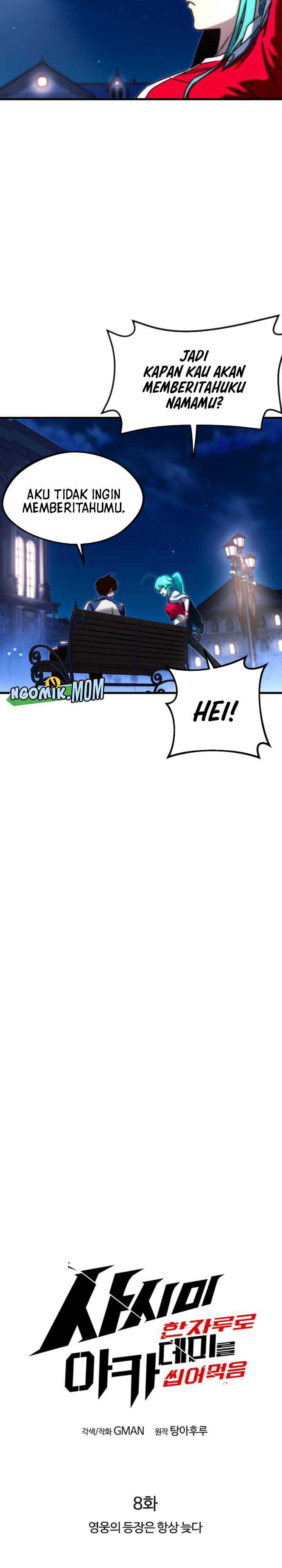 I Took over The Academy With a Single Sashimi Knife Chapter 8 bahasa Indonesia page 15