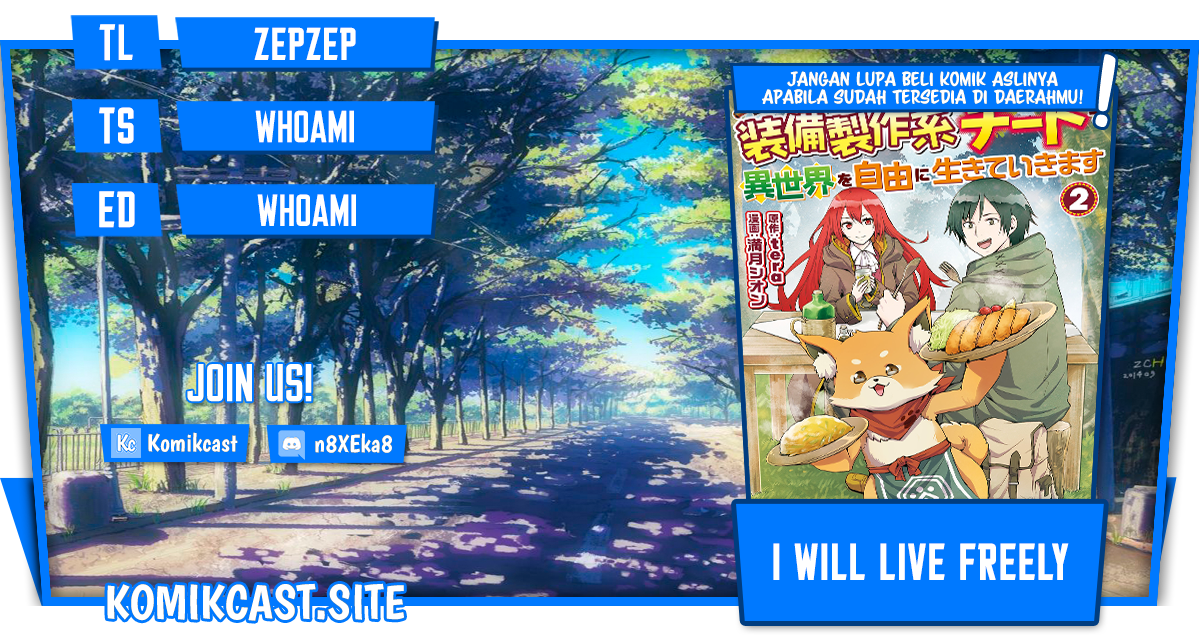 I will Live Freely in Another World with Equipment Manufacturing Cheat Chapter 20.2 page 0