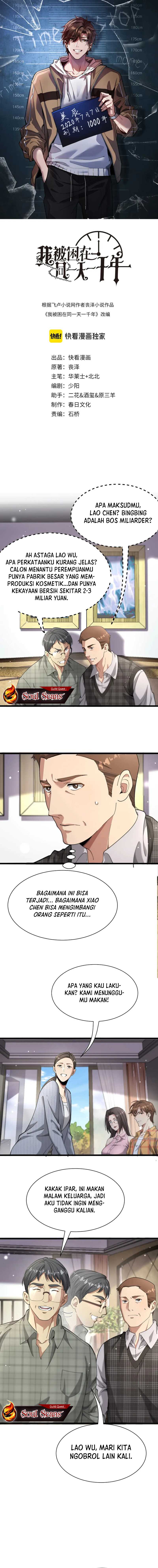 I’m Trapped in This Day for One Thousand Years Chapter 80 page 1
