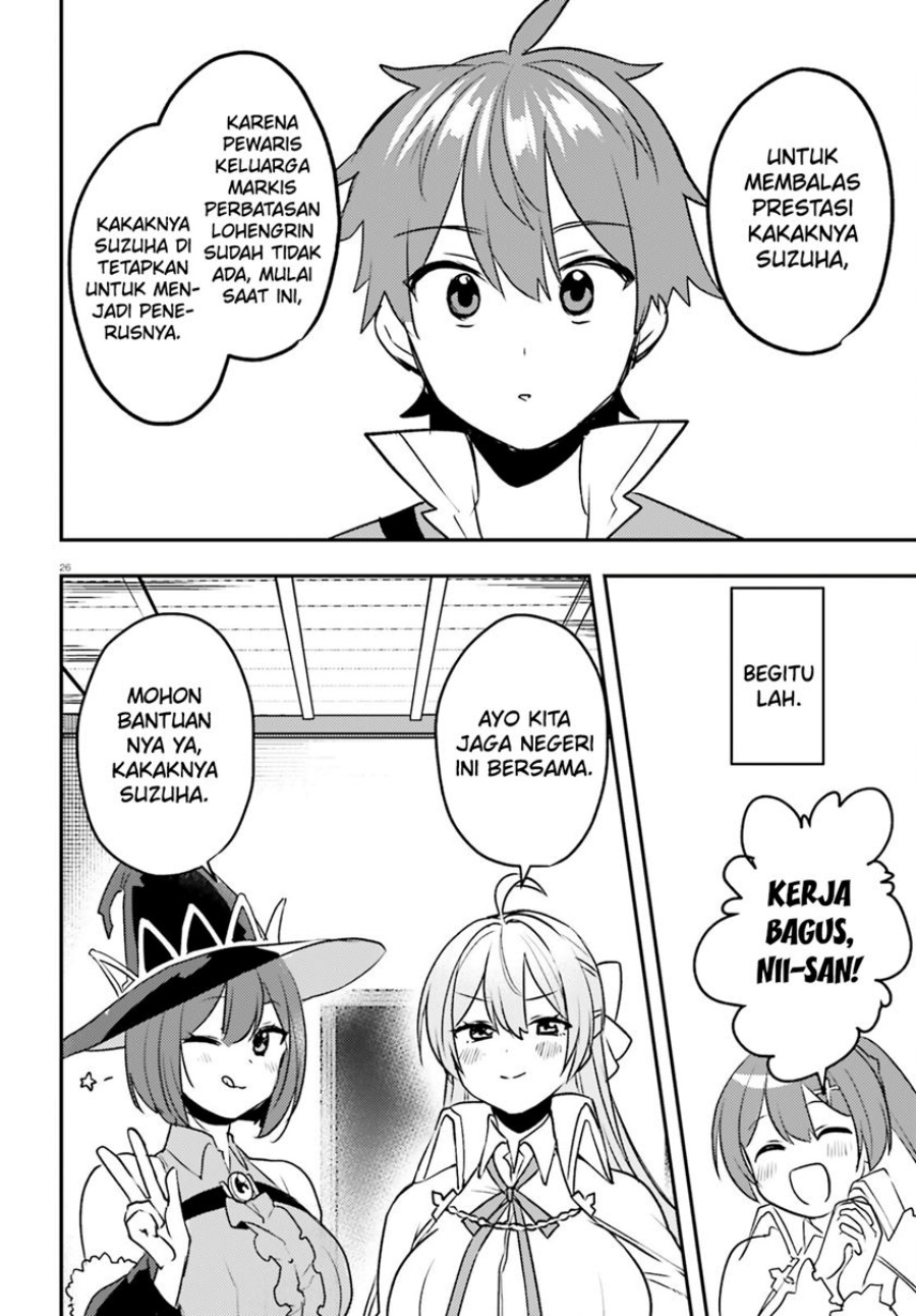 Imouto ga Onna Kishi Gakuen ni Nyuugaku Shitara Naze ka Kyuukoku no Eiyuu ni narimashita. Boku ga. Chapter 14 page 25