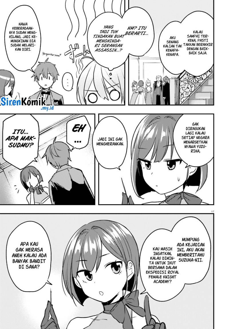 Imouto ga Onna Kishi Gakuen ni Nyuugaku Shitara Naze ka Kyuukoku no Eiyuu ni narimashita. Boku ga. Chapter 6 page 17