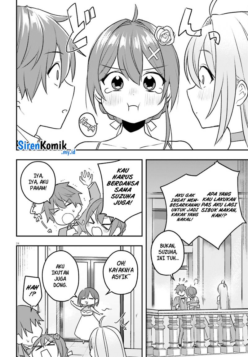 Imouto ga Onna Kishi Gakuen ni Nyuugaku Shitara Naze ka Kyuukoku no Eiyuu ni narimashita. Boku ga. Chapter 6 page 24