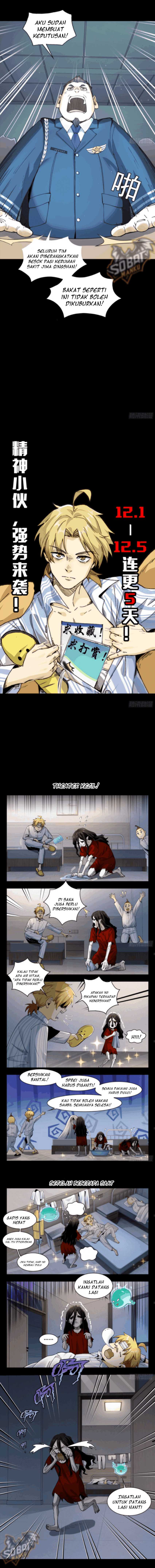 In the Face of Mental Illness Ghosts Are Nothing Chapter 1 page 14