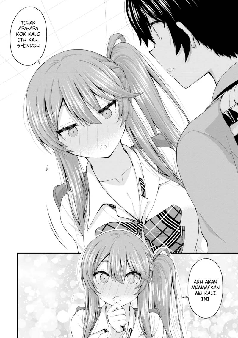 Inkya no Boku ni Batsu Game ni Kokuhaku Shitekita Hazu no Gyaru ga, Doumitemo Boku ni Betahore Desu Chapter 5 page 20
