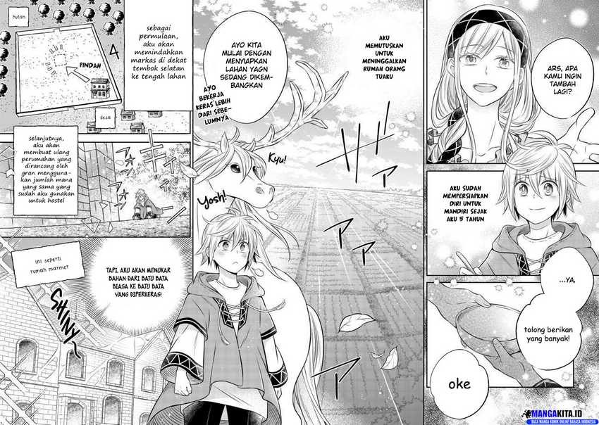 Isekai no Binbou Nouka ni Tensei Shitanode, Renga o Tsukutte Shiro o Tateru Koto ni Shimashita Chapter 10.2 page 5